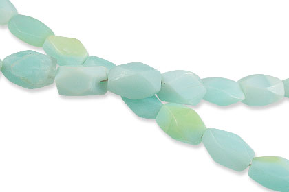 Design 13605: blue blue opal beads