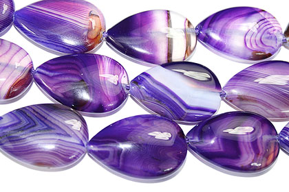Design 16095: blue,purple bulk lots tear-drop beads