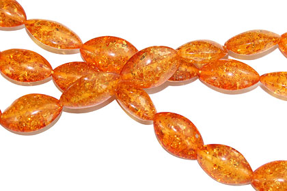 Design 16216: orange,yellow bulk lots beads