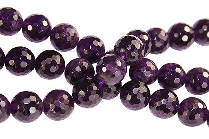 Design 16245: purple bulk lots round beads