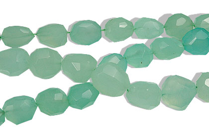 Design 1776: green onyx faceted beads
