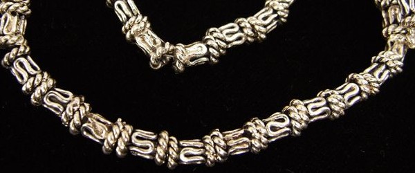 Design 3115: silver silver beads