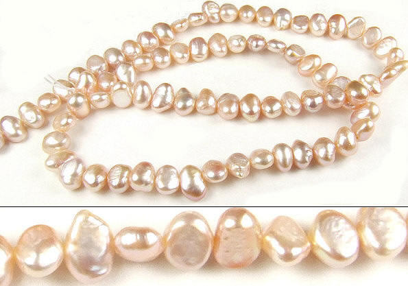 Design 5736: pink pearl beads