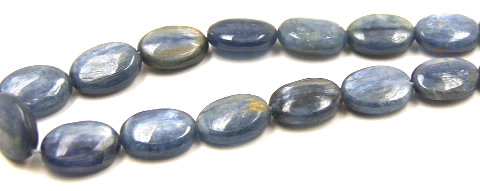 Design 5946: Blue kyanite oval beads
