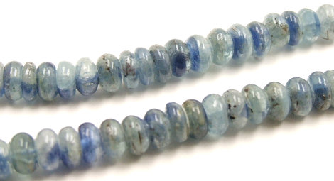 Design 5949: Blue kyanite beads
