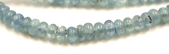 Design 5950: Blue kyanite beads