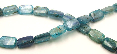 Design 5952: Blue kyanite beads