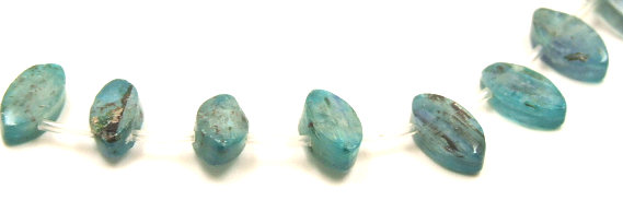 Design 5955: Blue kyanite beads