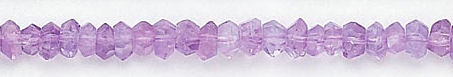 Design 6195: purple amethyst faceted beads