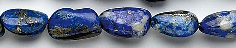 Design 6280: blue, green, brown azurite malachite beads