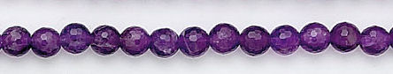 Design 6692: purple amethyst faceted beads