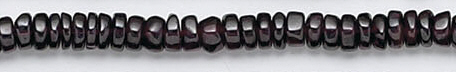 Design 6720: red garnet beads