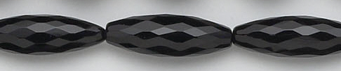 Design 6759: black black onyx faceted beads
