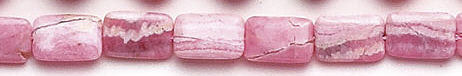 Design 6792: pink rhodocrosite beads