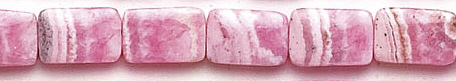 Design 6793: pink rhodocrosite beads