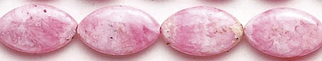 Design 6795: pink rhodocrosite beads