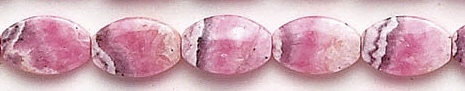 Design 6797: pink rhodocrosite beads