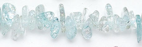 Design 6941: blue crystal chips beads
