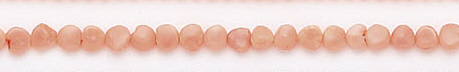 Design 7031: pink coral coin beads