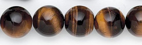 Design 7079: brown tiger eye beads