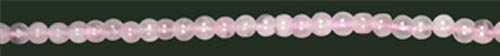 Design 7743: Pink rose quartz beads