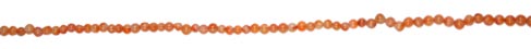 Design 7744: Orange carnelian beads
