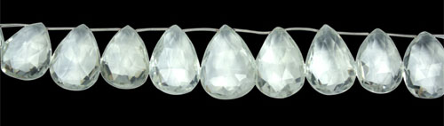 Design 7749: white crystal beads