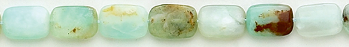 Design 8181: blue, brown blue opal beads