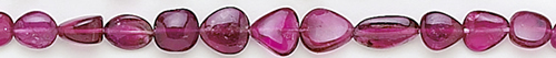 Design 8182: pink tourmaline beads