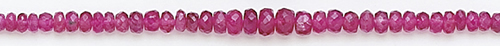 Design 8186: pink tourmaline faceted beads