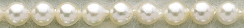 Design 8248: white pearl beads