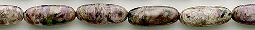 Design 8364: purple, black, white charoite beads