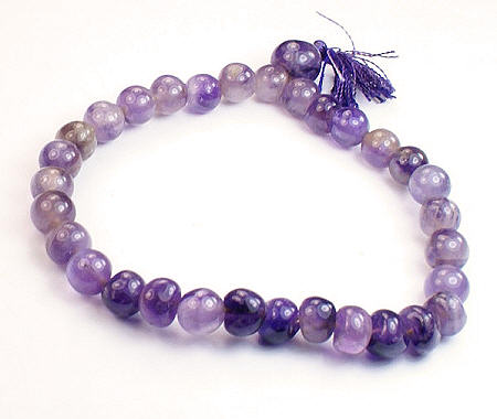 Design 12666: purple amethyst bracelets