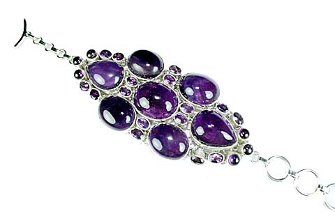 Design 9007: purple amethyst bracelets