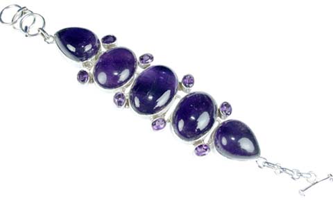 Design 9009: purple amethyst bracelets