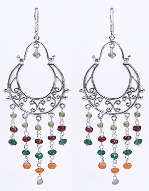 Design 17257: black onyx earrings