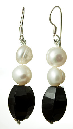 Design 17669: black onyx earrings