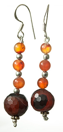 Design 17673: black onyx earrings