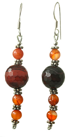 Design 17675: black onyx earrings