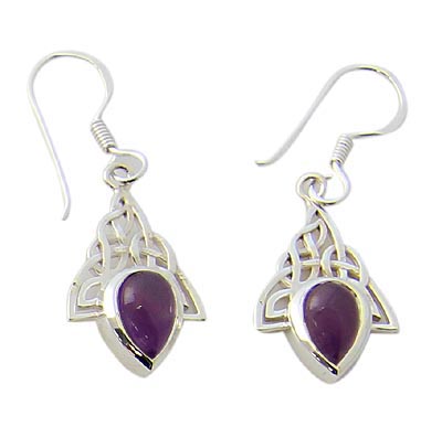 Design 21101: purple amethyst earrings