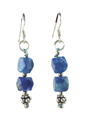Design 5995: blue lapis lazuli earrings
