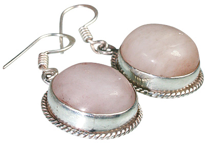 Design 7907: white moonstone earrings