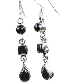 Design 948: black onyx contemporary earrings
