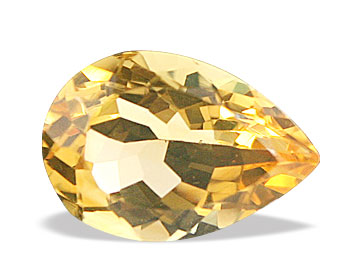 Design 15326: yellow citrine drop gems