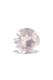 Design 15638: pink rose quartz round faceted gems