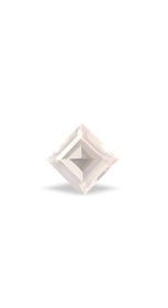 Design 15646: pink rose quartz square gems