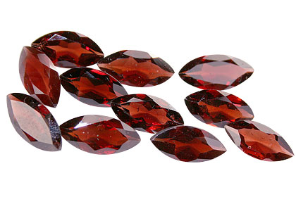 Design 16286: red bulk lots marquise gems