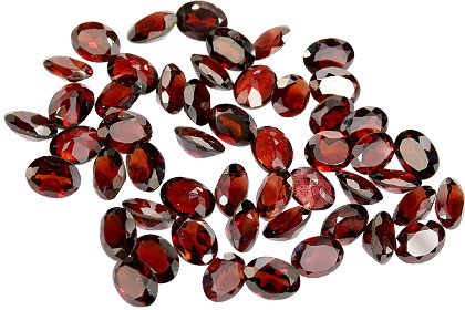 Design 16288: red bulk lots oval gems