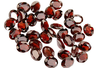 Design 16289: red bulk lots oval gems