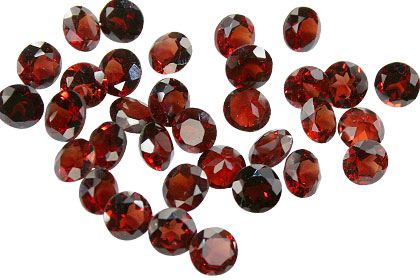 Design 16304: red bulk lots round gems